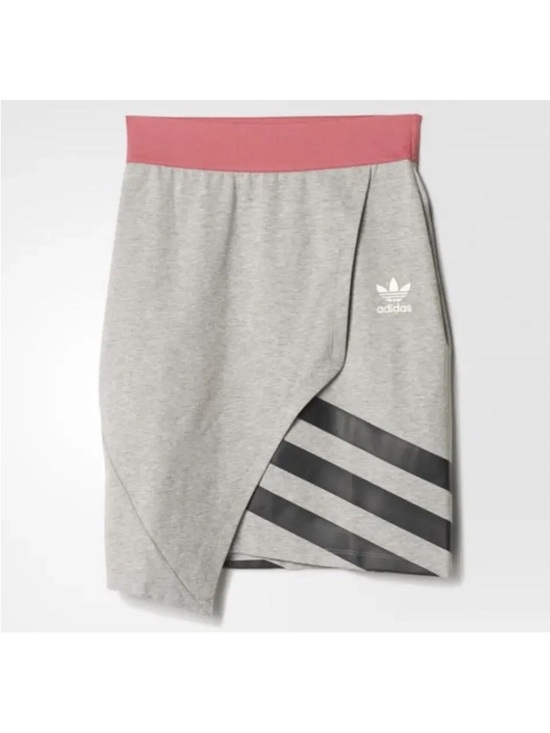 adidas Dresses & Skirts - Size - Xs ADIDAS ORIGINALS Couture AJ7163 SKIRT Grey Heather/Lush Pink/Black